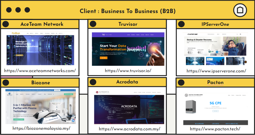 B2B website case study